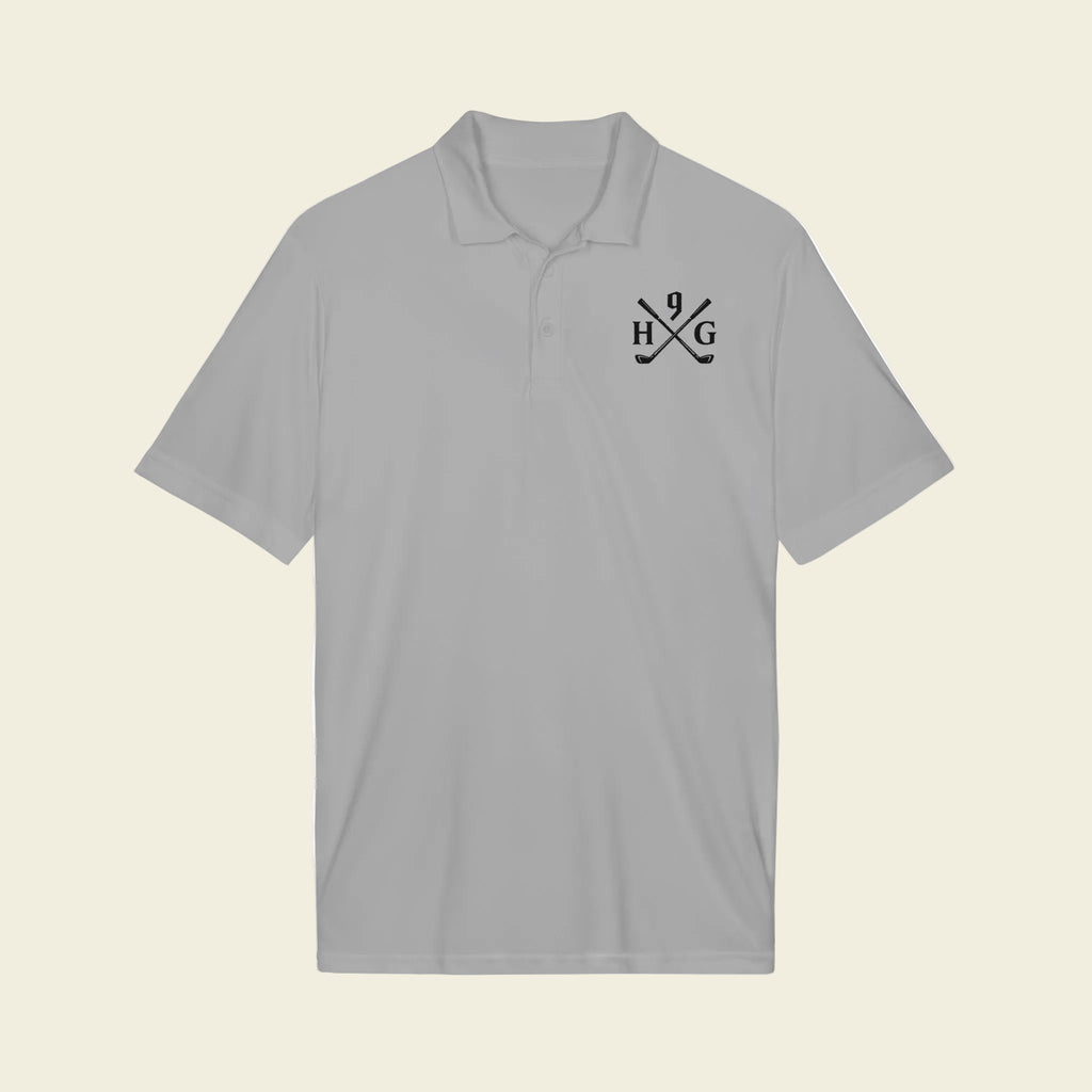 H9 Golf Polo (Black Logo)