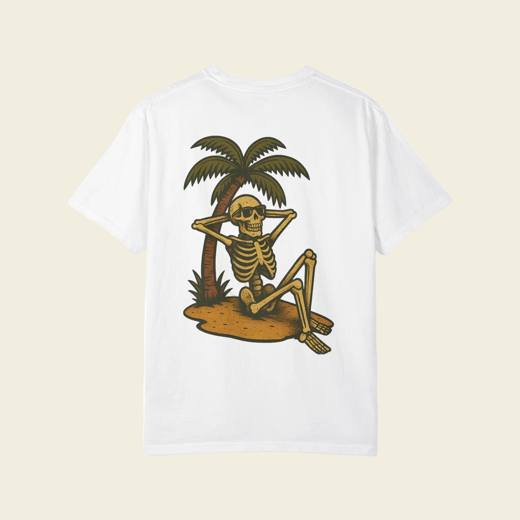 "Life's a Beach, Then You Die" Graphic Tee