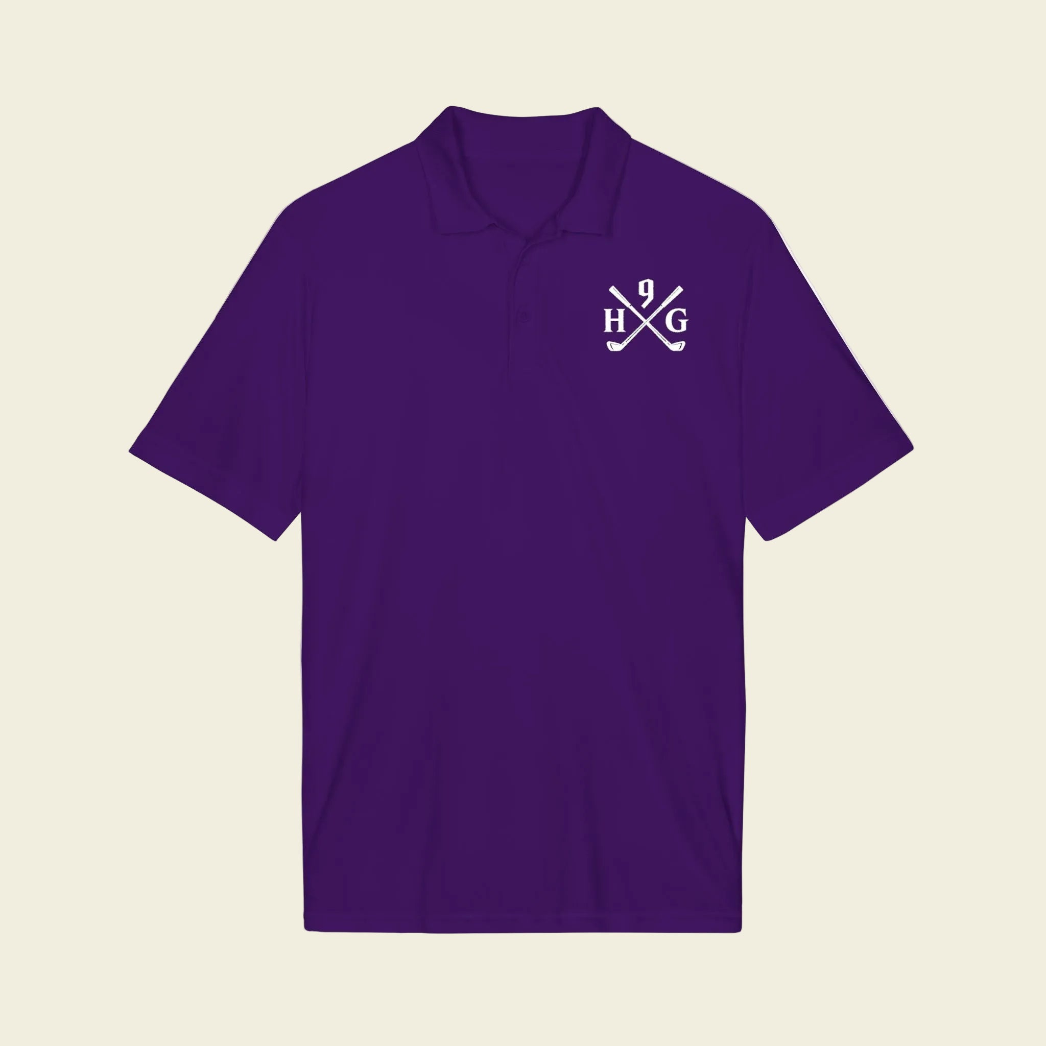 H9 Golf Polo (White Logo)