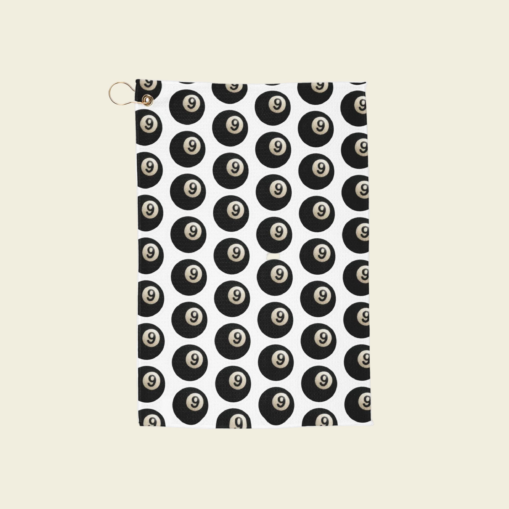 "9 Ball" Golf Towel