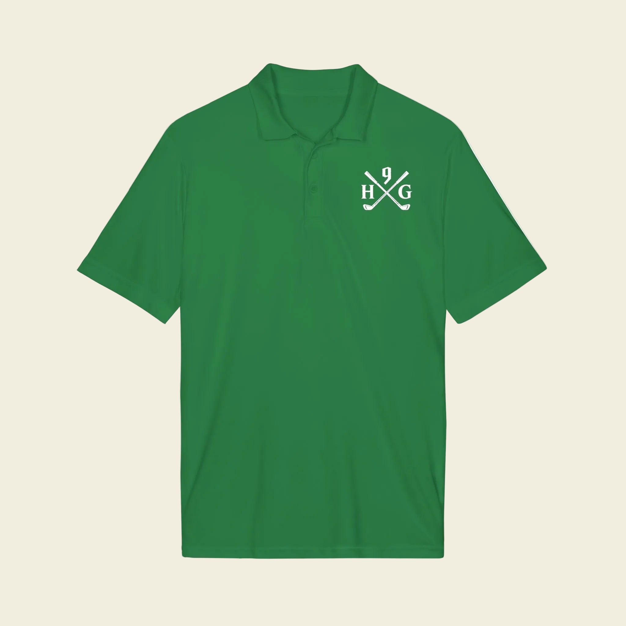 H9 Golf Polo (White Logo)