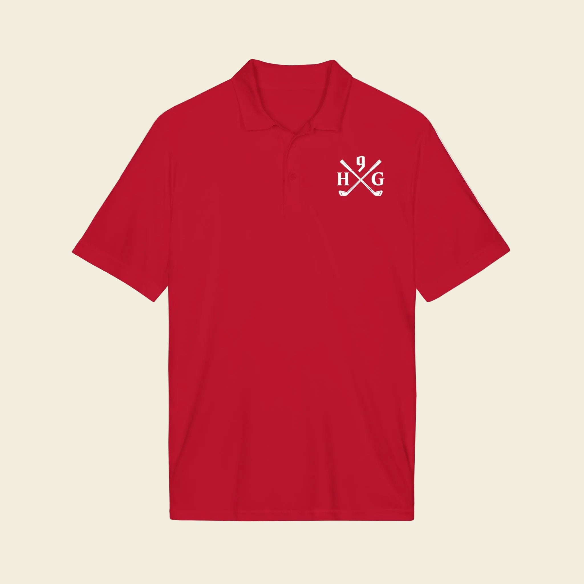 H9 Golf Polo (White Logo)
