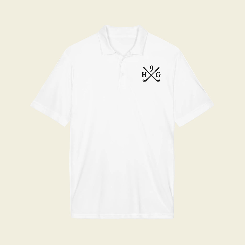 H9 Golf Polo (Black Logo)