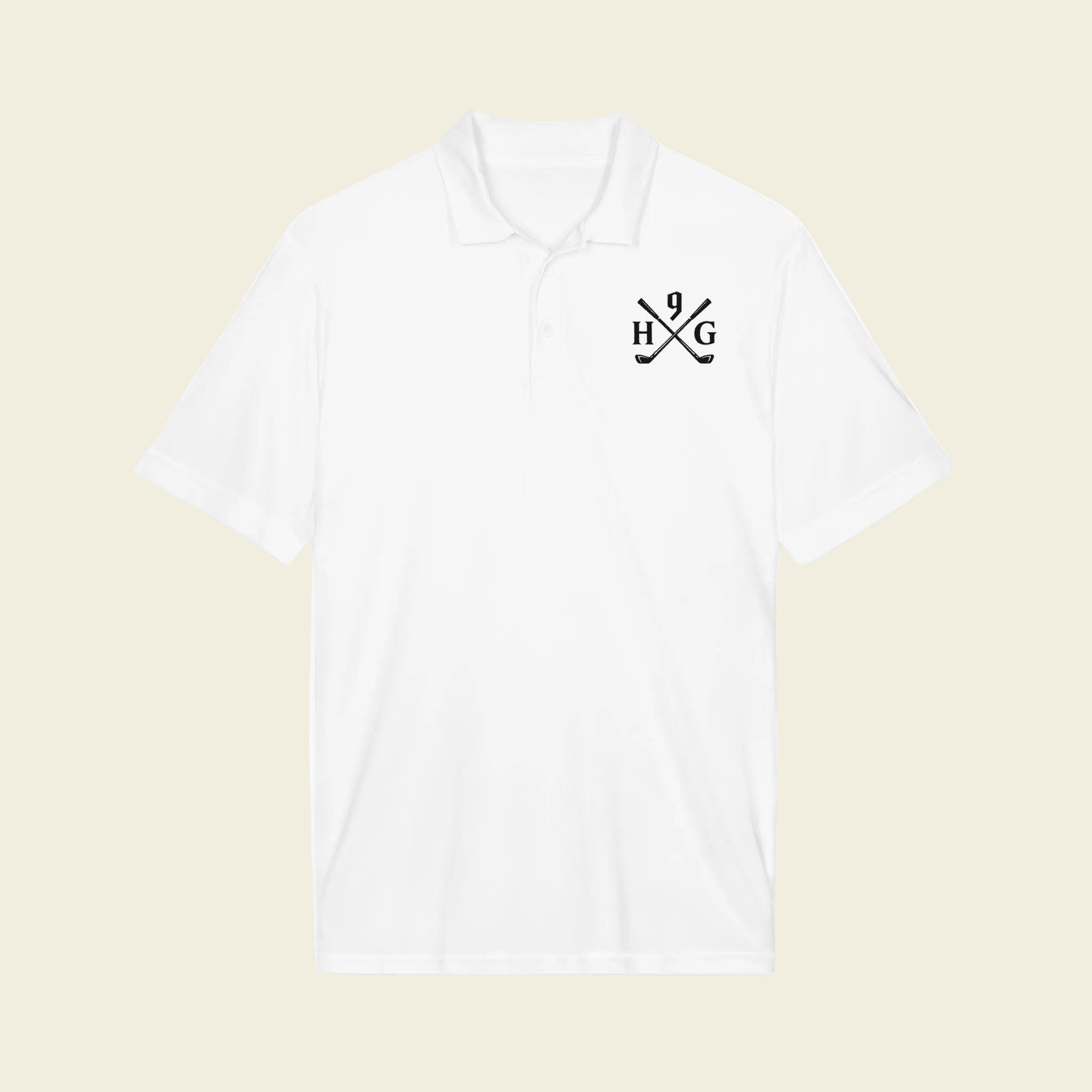 H9 Golf Polo (Black Logo)