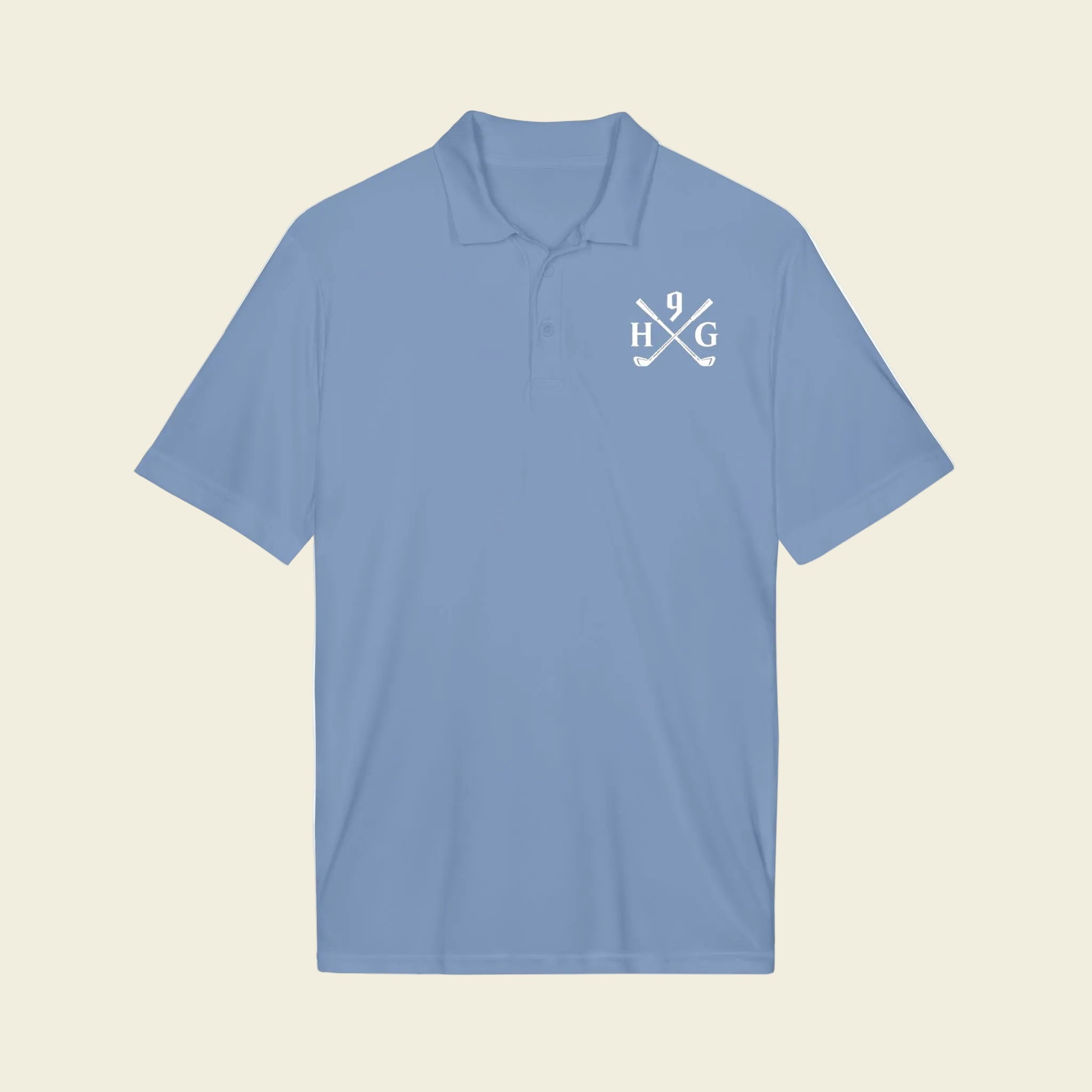 H9 Golf Polo (White Logo)